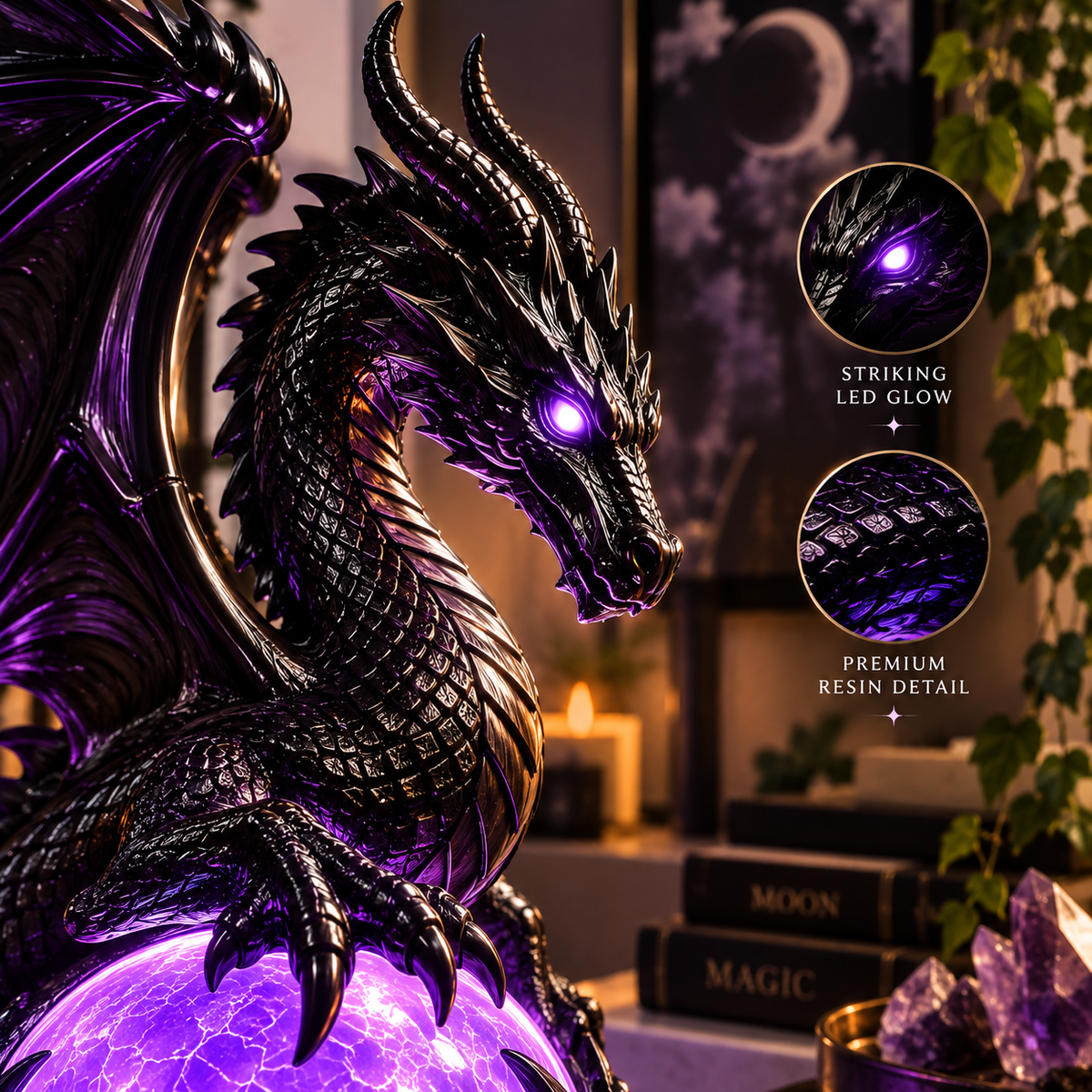 Dragon Night Lamp By Almery