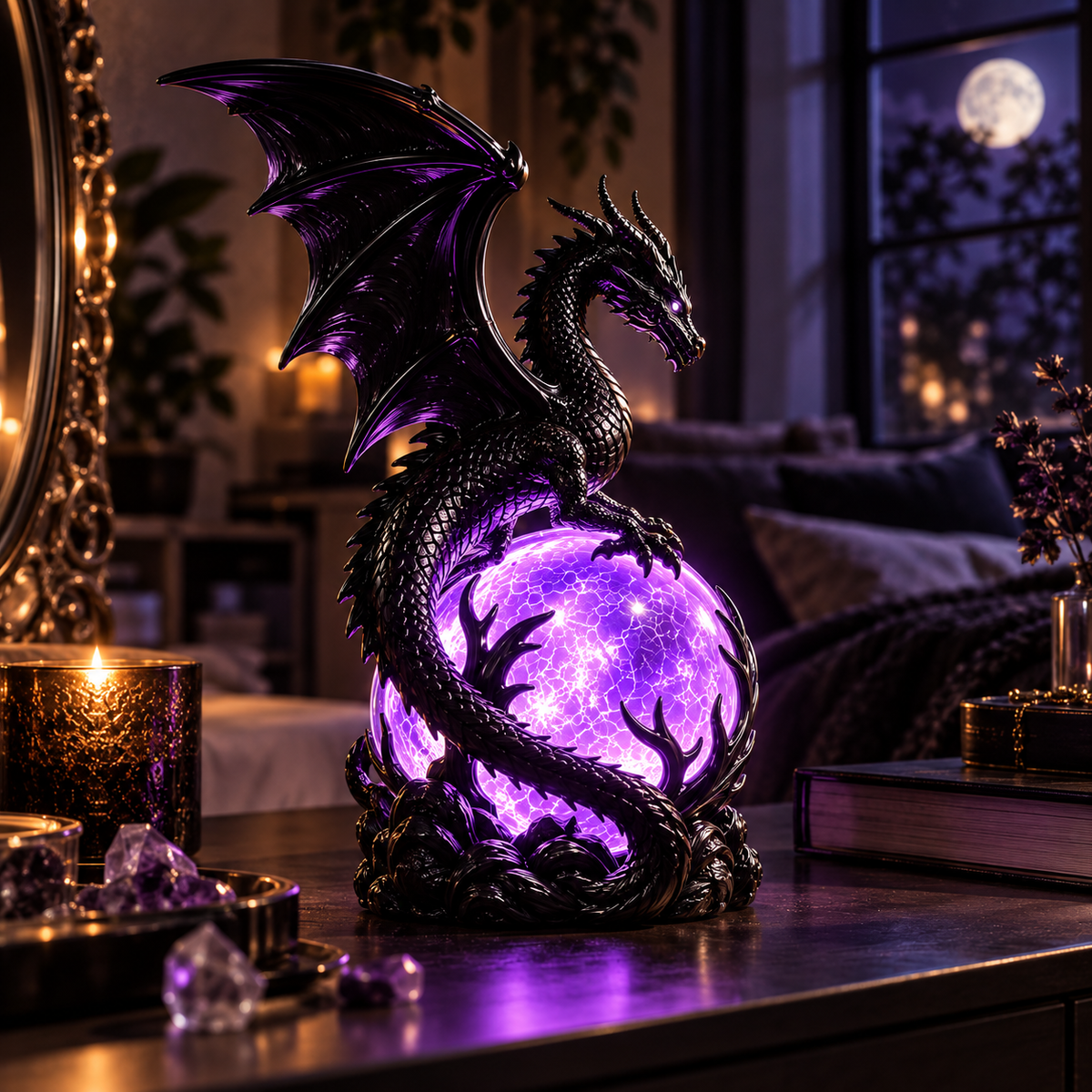 Dragon Night Lamp By Almery